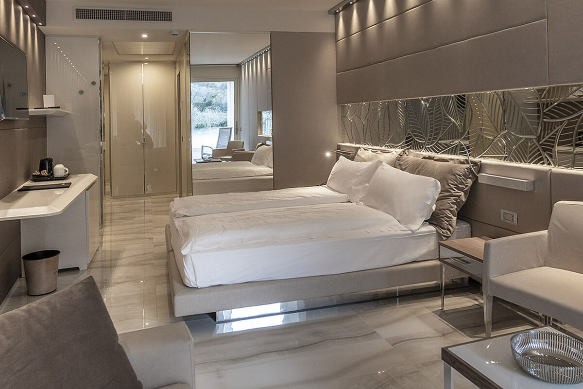 Junior Suite Comfort mit Gartenblick - Eleganz und Komfort in perfektem Einklang