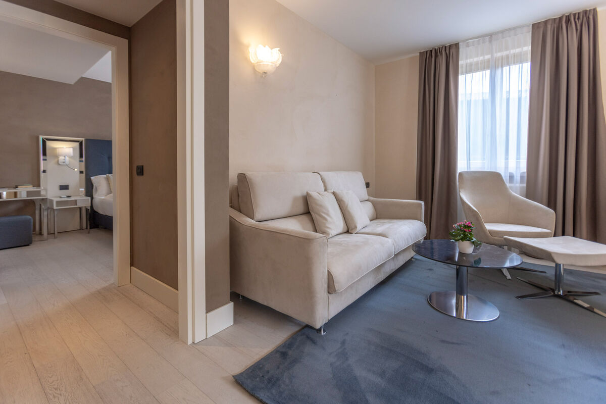 Suite Executive con Vista giardino nella Suite House - Spazio, riservatezza e comfort 