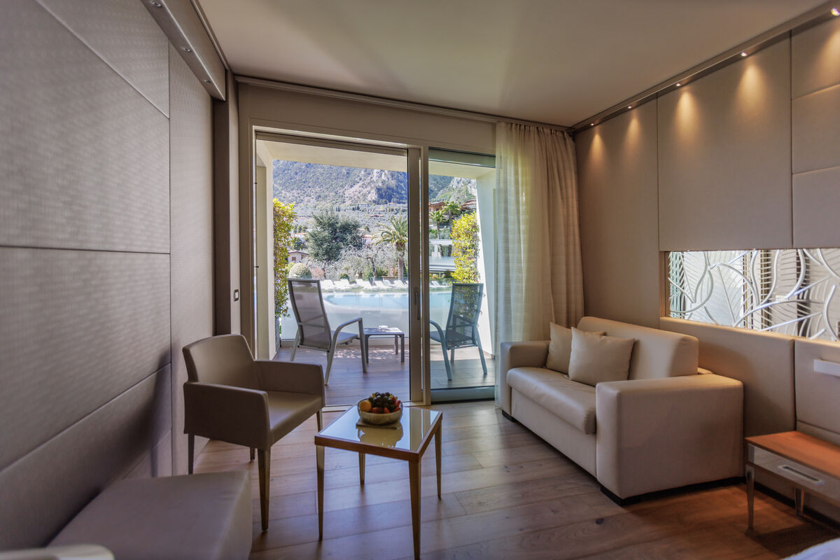 Prestige Doppelzimmer mit Gartenblick - Stil und Komfort