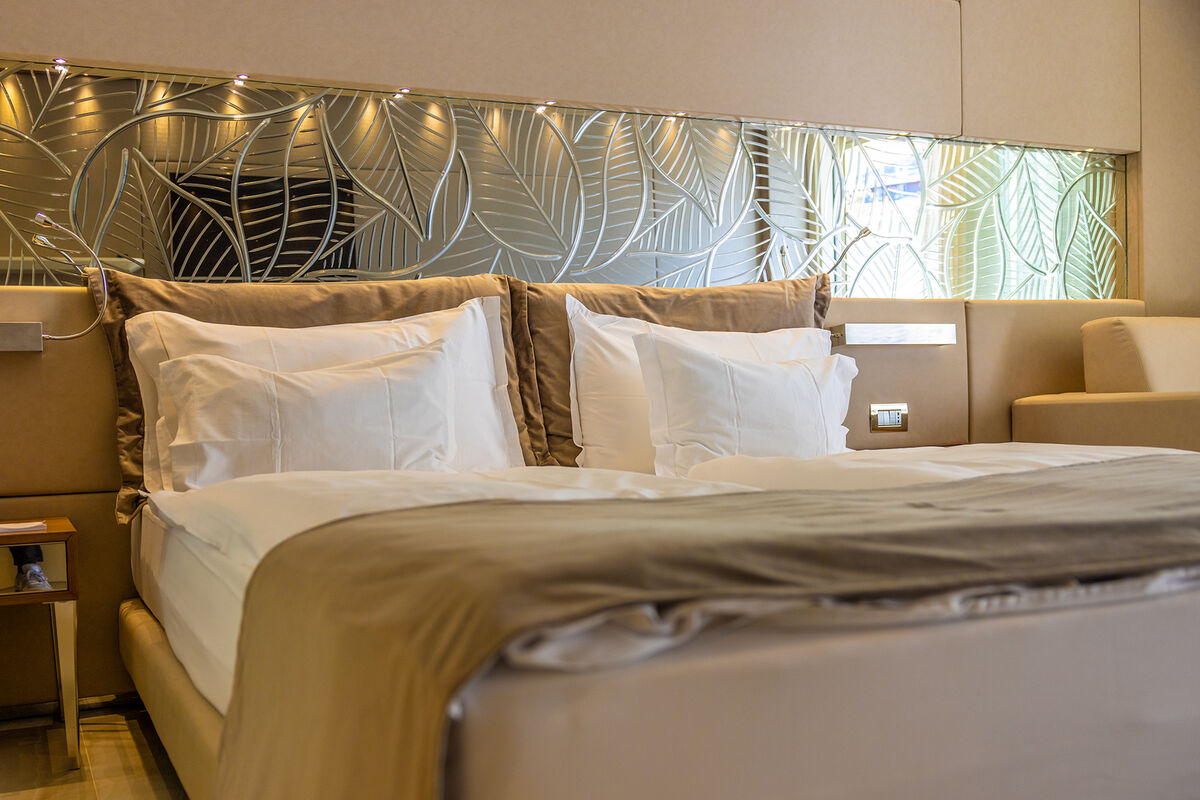 Prestige-Doppelzimmer mit Terrasse und Blick auf den Garten - Komfort und Eleganz